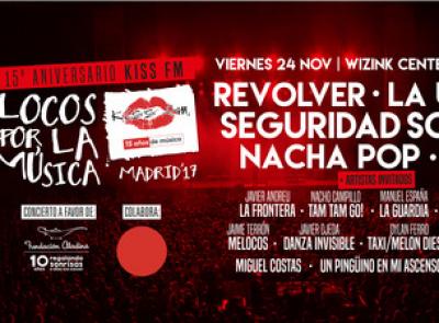 2 entradas KISS FM LOCOS POR LA MUSICA MADRID